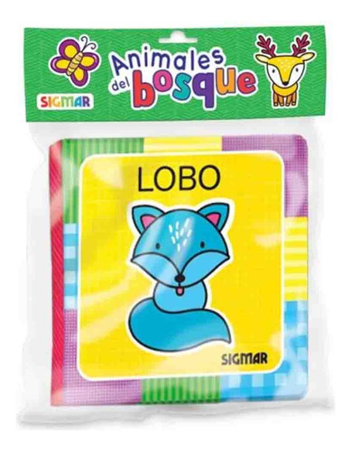 Lobo Animales Del Bosque (entelados) - Varios Autores