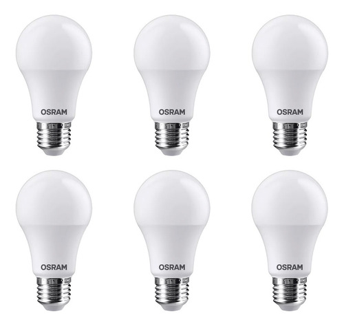 Pack X6 Lampara Led Osram 12w E27 - Unilux