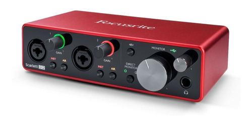 Imagen 3 de 5 de Interface De Audio Focusrite Scarlett 2i2 3ra Generacion