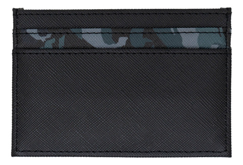 Tarjetero Kuxtal Franja Md Pineda Covalin México Camouflage Color Verde