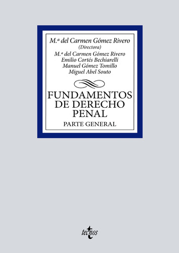 Libro Fundamentos De Derecho Penal De Vvaa Tecnos