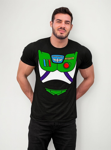 Playera Negra De Caballero De Buzz Lightyear Pixar