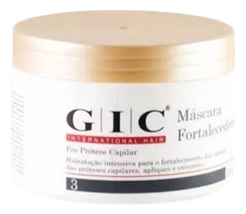 Máscara Fortalecedora Pós Prótese Capilar Gic 250g