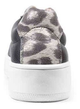 Imagen 7 de 8 de Zapatillas De Mujer De Cuero Cordones Bengal - Ferraro