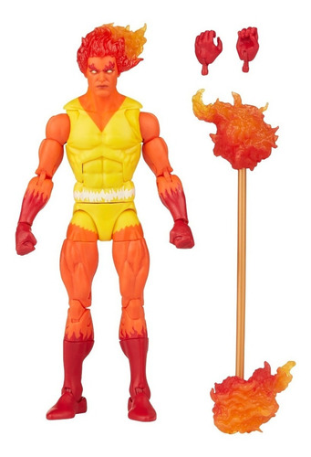 Boneco de ação Hasbro Marvel Legends Series Firelord de 15 cm