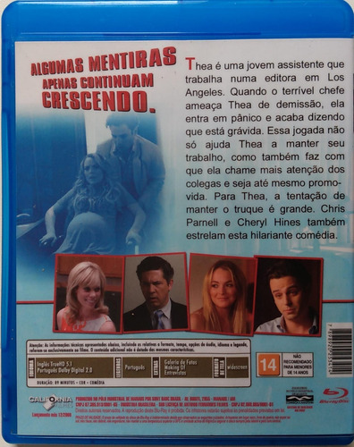 Meu Trabalho É Um Parto Blu-ray Lindsay Lohan (Usado)