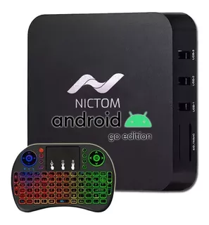 Smart Tv Box Android Mini Pc Nictom 2gb Ram 16gb Rom Teclado