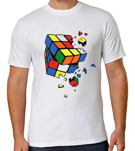 Remera Cubo Rubik 03 Ideas Mvd