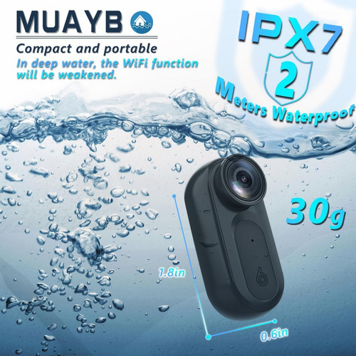 Mini Cámara Corporal 1080p, Cámara Corporal Portátil Con 180