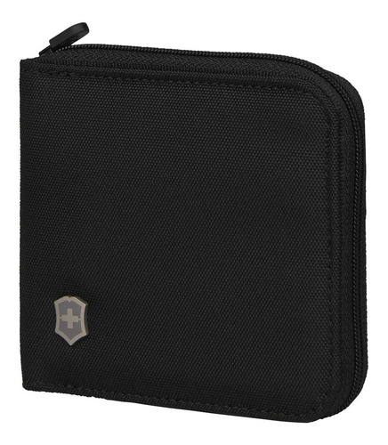 Billetera Victorinox Zip-around Black Nylon