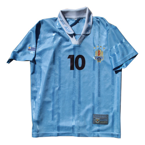 Camiseta De Uruguay Año 2000 Retro Niño