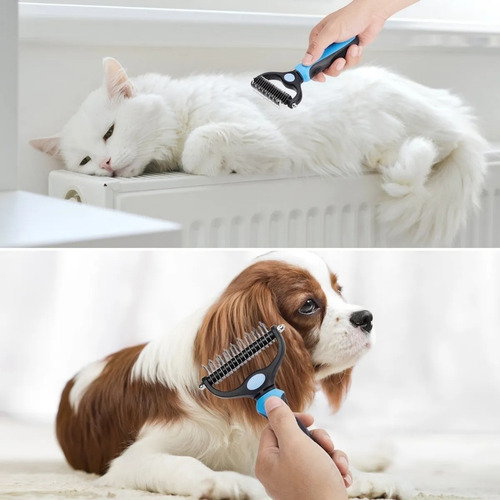 Cepillo Deslanador Perro Gato Peine Mascotas Peines Grande
