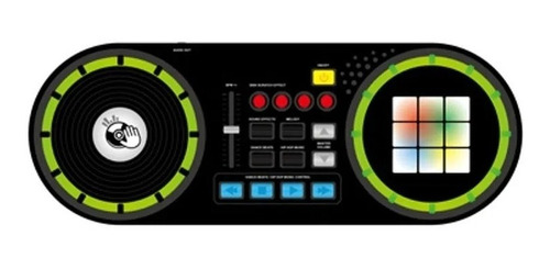 Dj Mixer Infantil Painel De Led Multikids