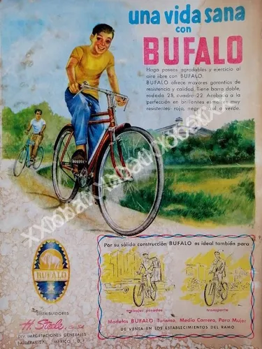 Bicicleta bufalo antigua sales