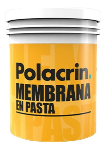 Impermeabilizante Membrana En Pasta Polacrin 20 L Serrentino