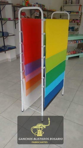 Exhibidores De Cartulinas De 20 Bandejas Más Afiche Doble