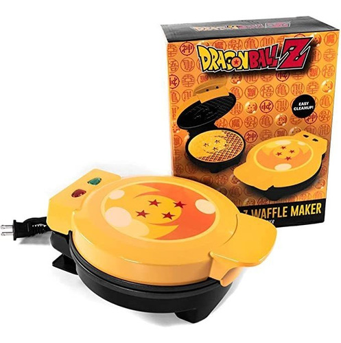 Uncanny Brands Dragonball Z Waffle Maker - Hacer Gofres Dra.