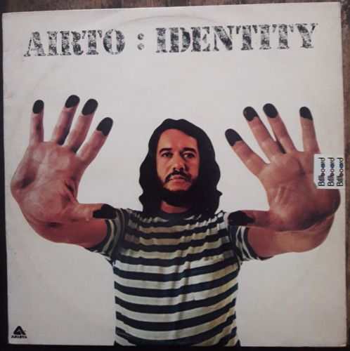 Lp Vinil (vg+) Airto Identity Ed Br 1975 Arista Arl 33012