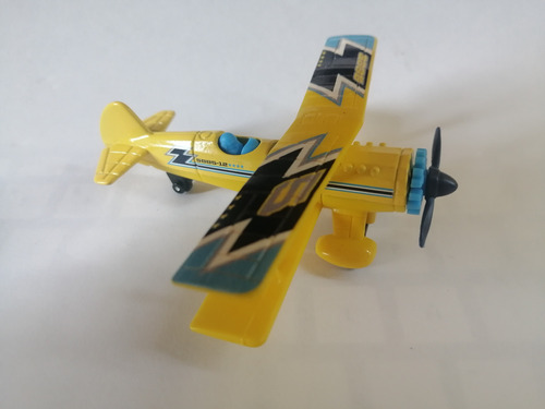 Matchbox 2008 S885 Bi-avión Diecast Coleccionable Avión 