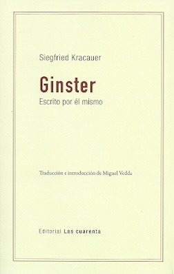 Ginster - Siegfried Kracauer