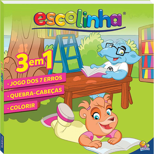 Escolinha 3 Em 1, De Suelen Katerine A. Santos. Editora Todolivro Em Português