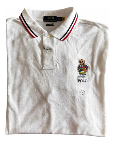 Camiseta Tipo Polo Polo Ralph Lauren Bear Talla Xl Trl026