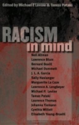 Libro Racism In Mind - Michael P. Levine