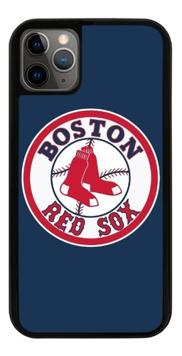 Funda Uso Rudo Tpu Para iPhone Boston Red Sox Mlb Beisbol 01