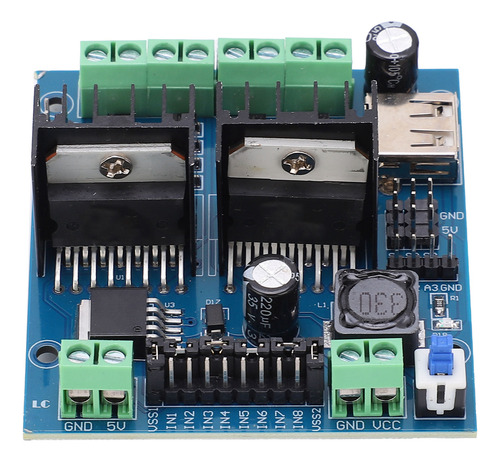 Módulo De Conductor De Automóvil L298n De 4 Canales Smart Au