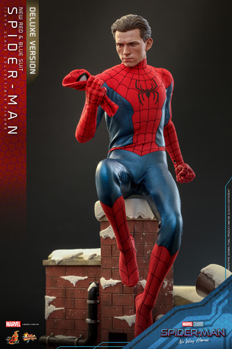 Spider-man New Red Blue Suit Dlx 1/6 No Way Home Hot Toys