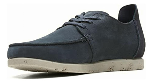 Clarks Hombre Shacrelite Low Oxford, Azul Marino (navy