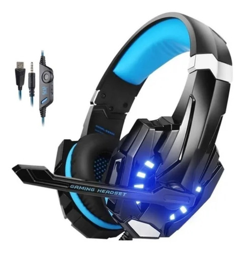 Audifonos Gamer G9000 Kotion Each Con Luces Led Play Pc Xbox