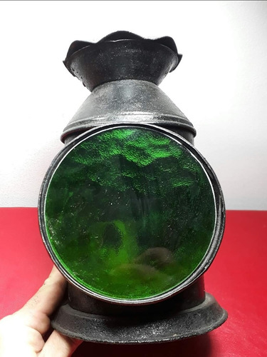 Farol Antiguo Señales Sereno De Tren Ferrocarril - Coleccion