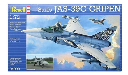 Maqueta Revell - Saab Jas-39c Gripen - 1:72