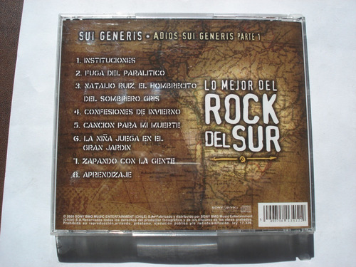 Cd Adios Sui Generis Parte 1 (Usado)