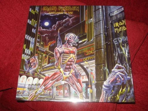 Vinilo Iron Maiden / Somewhere In Time (sellado) Made In Eu