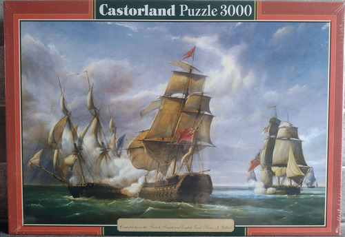 Rompecabezas Barcos Franceses & Ingleses 3,000 Pz Castorland