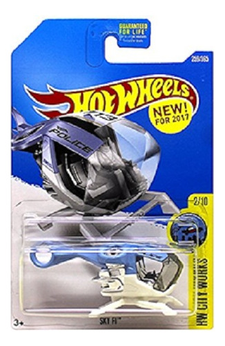 Hot Wheels Helicoptero Sky Fi - Hw City Works #259/365 #2/10