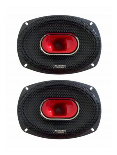 Par Bocinas 6x9 Elite Eleven Audio Cono De Titanio/tweeter