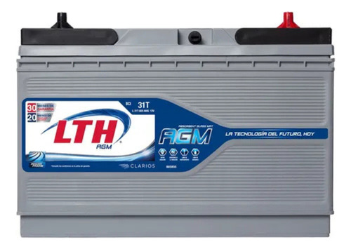 Acumulador Lth Agm Gel 12v 825 Bateria Auto Lth-31t-825