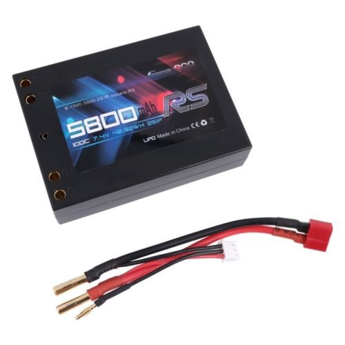 Gens Ace 7.4v 5800mah 2s C 100 Batería De Lipo Para Rc10t5m 