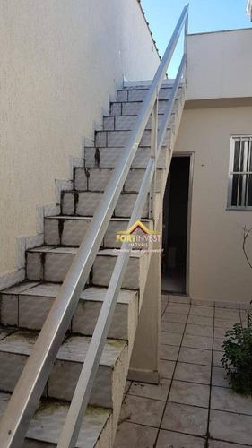 Casa Com 2 Dormitórios À Venda, 96 M² Por R$ 550.000,00 - Canto Do Forte - Praia Grande/sp - Ca0156