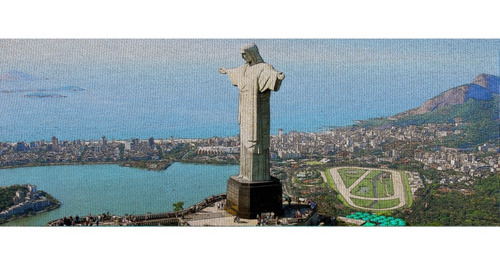 Foto De Parede Hd 40x100cm Arte - Rio De Janeiro - Cristo