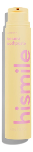 Pasta De Dientes Hismile Con Sabor A Plátano Con Flúor 100ml