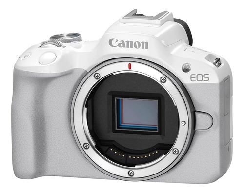 Cámara Canon Eos R50 Sin Espejo Aps-c De Cuerpo Blanco Con A