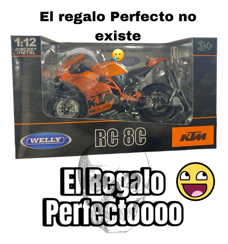Moto Ktm Rc 8c Esc 1/12 Ktm Welly Metal Super Rc 8c Premier
