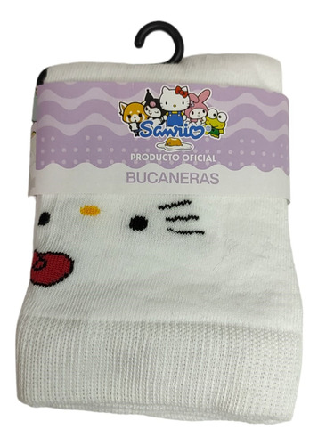 Medias Bucaneras Hello Kitty Kuromi Licencia Oficial Sanrio