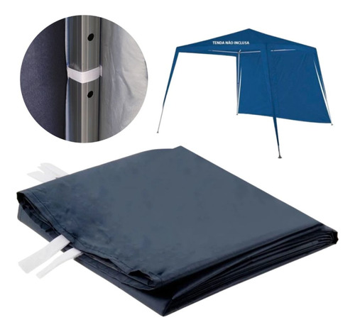 Parede Lateral Poliéster Para Tenda 3m X 3m Trixx 1 Unidade