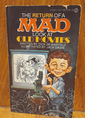 Libro Mad Look At Old Movies En Ingles. Año 1970