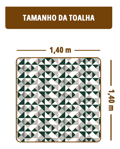 Toalha Mesa Plástica Térmica Fusion Vd 4 Lugares 1,40